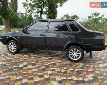 Черный ВАЗ 21099, объемом двигателя 1.6 л и пробегом 150 тыс. км за 2800 $, фото 8 на Automoto.ua