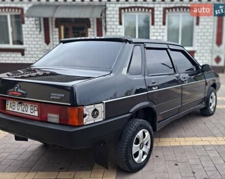 Черный ВАЗ 21099, объемом двигателя 1.6 л и пробегом 163 тыс. км за 2450 $, фото 10 на Automoto.ua