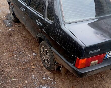 Черный ВАЗ 21099, объемом двигателя 1.6 л и пробегом 300 тыс. км за 1900 $, фото 5 на Automoto.ua