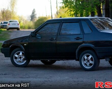 Черный ВАЗ 21099, объемом двигателя 15 л и пробегом 0 тыс. км за 1650 $, фото 1 на Automoto.ua