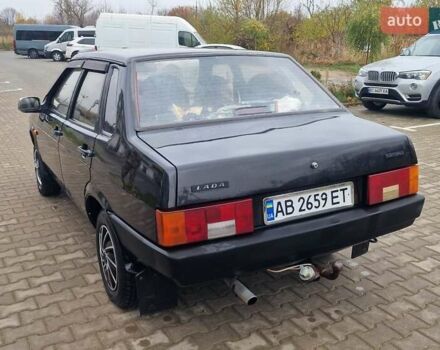 Черный ВАЗ 21099, объемом двигателя 1.6 л и пробегом 125 тыс. км за 1650 $, фото 3 на Automoto.ua