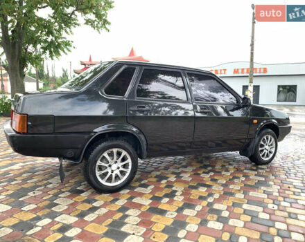 Черный ВАЗ 21099, объемом двигателя 1.6 л и пробегом 150 тыс. км за 2800 $, фото 2 на Automoto.ua