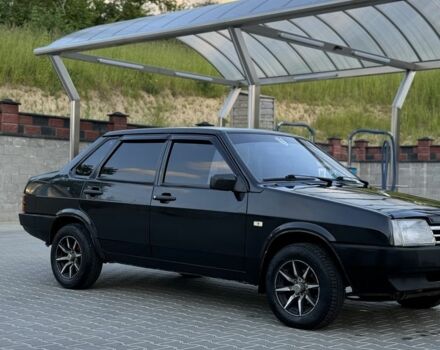 Черный ВАЗ 21099, объемом двигателя 1.6 л и пробегом 200 тыс. км за 2600 $, фото 18 на Automoto.ua