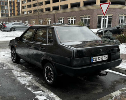Черный ВАЗ 21099, объемом двигателя 1.6 л и пробегом 261 тыс. км за 1400 $, фото 4 на Automoto.ua