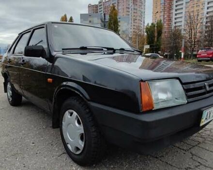 Черный ВАЗ 21099, объемом двигателя 1.6 л и пробегом 200 тыс. км за 2000 $, фото 6 на Automoto.ua
