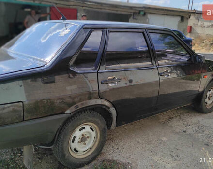 Черный ВАЗ 21099, объемом двигателя 1.5 л и пробегом 193 тыс. км за 2500 $, фото 4 на Automoto.ua