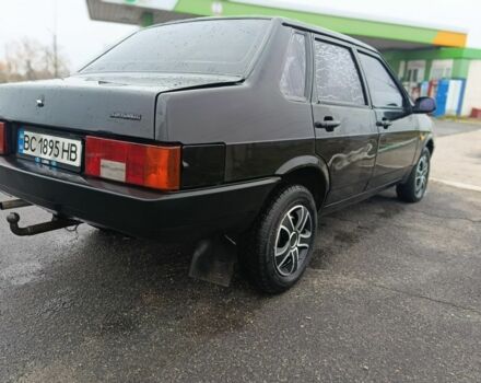 Черный ВАЗ 21099, объемом двигателя 0 л и пробегом 198 тыс. км за 1429 $, фото 3 на Automoto.ua