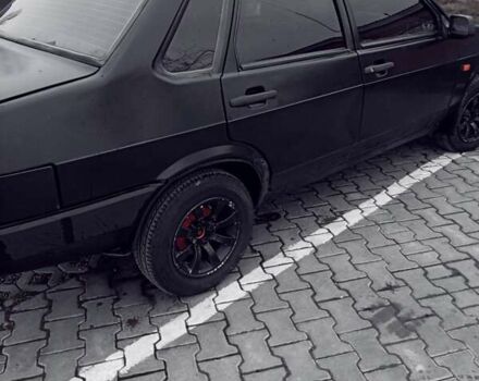 Черный ВАЗ 21099, объемом двигателя 1.6 л и пробегом 164 тыс. км за 1200 $, фото 3 на Automoto.ua