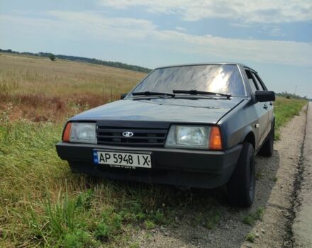 Черный ВАЗ 21099, объемом двигателя 1.6 л и пробегом 200 тыс. км за 1400 $, фото 3 на Automoto.ua