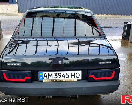 Черный ВАЗ 21099, объемом двигателя 1.6 л и пробегом 73 тыс. км за 3150 $, фото 2 на Automoto.ua
