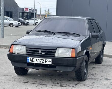 Черный ВАЗ 21099, объемом двигателя 1.6 л и пробегом 2 тыс. км за 2050 $, фото 1 на Automoto.ua