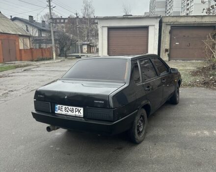 Черный ВАЗ 21099, объемом двигателя 1.6 л и пробегом 220 тыс. км за 1800 $, фото 3 на Automoto.ua