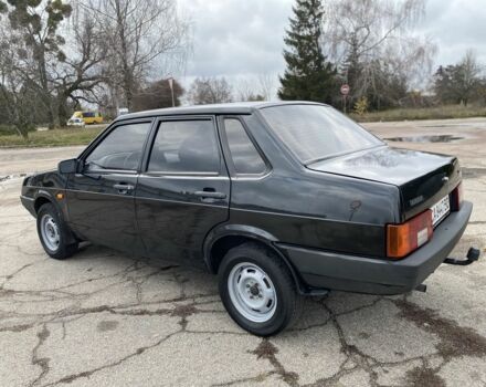 Черный ВАЗ 21099, объемом двигателя 1.6 л и пробегом 196 тыс. км за 2150 $, фото 1 на Automoto.ua