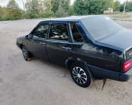 Черный ВАЗ 21099, объемом двигателя 1 л и пробегом 150 тыс. км за 70000 $, фото 3 на Automoto.ua