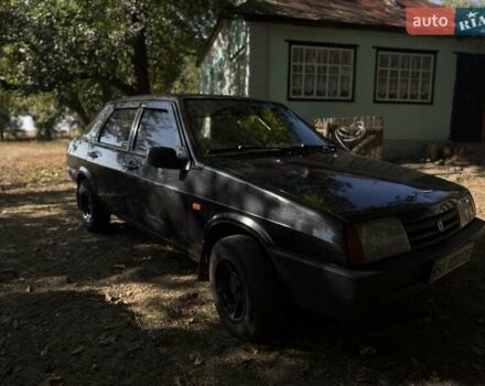 Чорний ВАЗ 21099, об'ємом двигуна 1.6 л та пробігом 876 тис. км за 1000 $, фото 3 на Automoto.ua