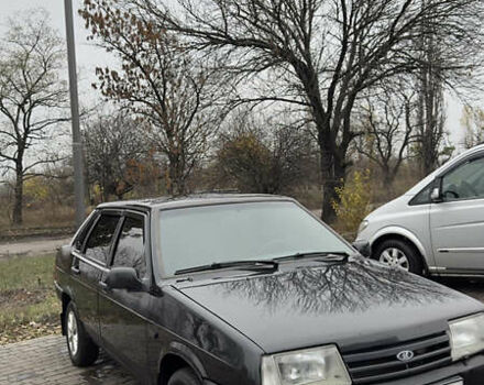 Черный ВАЗ 21099, объемом двигателя 1.6 л и пробегом 150 тыс. км за 2400 $, фото 1 на Automoto.ua