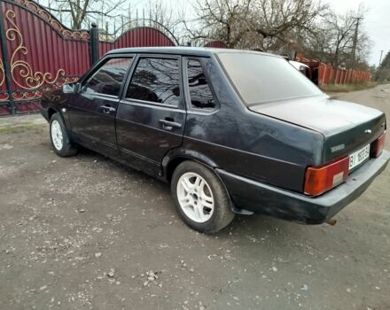 Черный ВАЗ 21099, объемом двигателя 0 л и пробегом 170 тыс. км за 1600 $, фото 2 на Automoto.ua