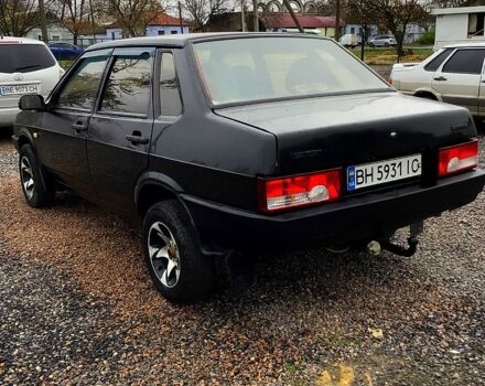 Черный ВАЗ 21099, объемом двигателя 1.6 л и пробегом 150 тыс. км за 1500 $, фото 2 на Automoto.ua