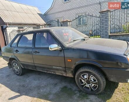 Чорний ВАЗ 21099, об'ємом двигуна 1.6 л та пробігом 150 тис. км за 1300 $, фото 6 на Automoto.ua