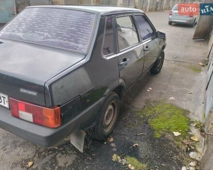 Черный ВАЗ 21099, объемом двигателя 1.6 л и пробегом 197 тыс. км за 800 $, фото 6 на Automoto.ua