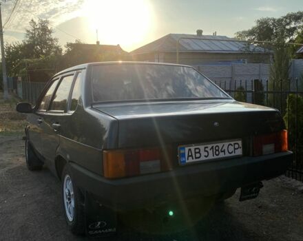 Черный ВАЗ 21099, объемом двигателя 1.6 л и пробегом 110 тыс. км за 1308 $, фото 1 на Automoto.ua