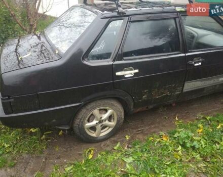 Черный ВАЗ 21099, объемом двигателя 1.6 л и пробегом 217 тыс. км за 2000 $, фото 6 на Automoto.ua