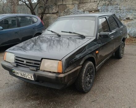Черный ВАЗ 21099, объемом двигателя 1.6 л и пробегом 168 тыс. км за 1350 $, фото 2 на Automoto.ua