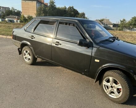 Черный ВАЗ 21099, объемом двигателя 0 л и пробегом 200 тыс. км за 1900 $, фото 4 на Automoto.ua