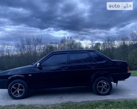 Чорний ВАЗ 21099, об'ємом двигуна 1.6 л та пробігом 104 тис. км за 2450 $, фото 3 на Automoto.ua