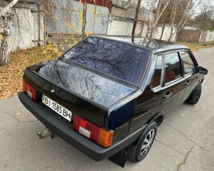 Черный ВАЗ 21099, объемом двигателя 1.6 л и пробегом 156 тыс. км за 1350 $, фото 10 на Automoto.ua