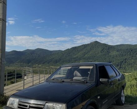 Черный ВАЗ 21099, объемом двигателя 1.6 л и пробегом 120 тыс. км за 1350 $, фото 2 на Automoto.ua