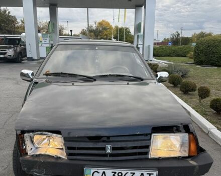 Черный ВАЗ 21099, объемом двигателя 1.6 л и пробегом 160 тыс. км за 1700 $, фото 1 на Automoto.ua