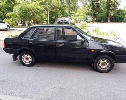 Черный ВАЗ 21099, объемом двигателя 1.5 л и пробегом 238 тыс. км за 1600 $, фото 5 на Automoto.ua