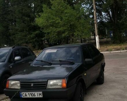 Черный ВАЗ 21099, объемом двигателя 1.6 л и пробегом 310 тыс. км за 2000 $, фото 4 на Automoto.ua