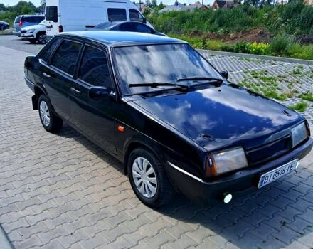 Черный ВАЗ 21099, объемом двигателя 1.6 л и пробегом 260 тыс. км за 1650 $, фото 1 на Automoto.ua