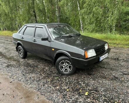 Черный ВАЗ 21099, объемом двигателя 1.6 л и пробегом 160 тыс. км за 1650 $, фото 7 на Automoto.ua
