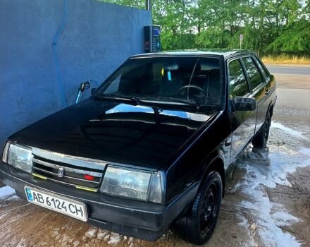 Черный ВАЗ 21099, объемом двигателя 1.6 л и пробегом 170 тыс. км за 1200 $, фото 5 на Automoto.ua