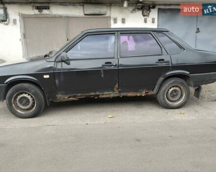 Черный ВАЗ 21099, объемом двигателя 1.6 л и пробегом 197 тыс. км за 800 $, фото 3 на Automoto.ua