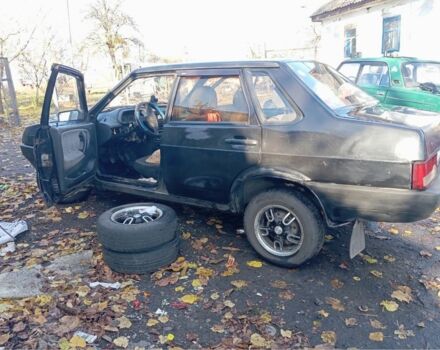 Чорний ВАЗ 21099, об'ємом двигуна 1.6 л та пробігом 278 тис. км за 1400 $, фото 1 на Automoto.ua