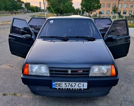 Черный ВАЗ 21099, объемом двигателя 1.6 л и пробегом 120 тыс. км за 2000 $, фото 9 на Automoto.ua