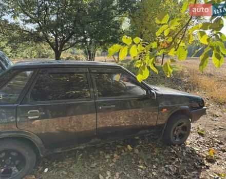 Чорний ВАЗ 21099, об'ємом двигуна 1.6 л та пробігом 876 тис. км за 1000 $, фото 4 на Automoto.ua