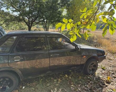 Чорний ВАЗ 21099, об'ємом двигуна 1.6 л та пробігом 876 тис. км за 1000 $, фото 5 на Automoto.ua