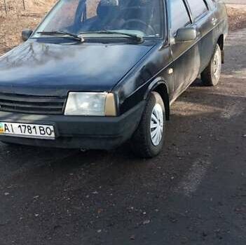 Черный ВАЗ 21099, объемом двигателя 1.6 л и пробегом 358 тыс. км за 1800 $, фото 1 на Automoto.ua