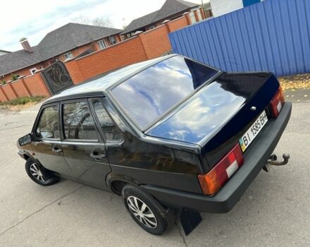 Черный ВАЗ 21099, объемом двигателя 1.6 л и пробегом 156 тыс. км за 1350 $, фото 9 на Automoto.ua