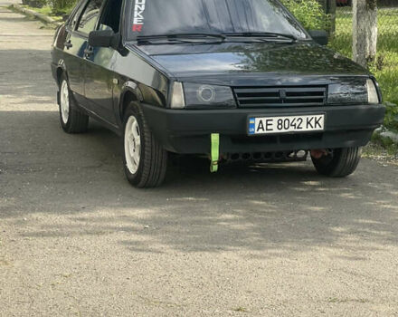Черный ВАЗ 21099, объемом двигателя 1.6 л и пробегом 200 тыс. км за 2500 $, фото 3 на Automoto.ua