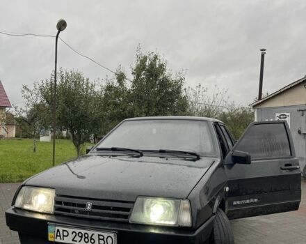 Черный ВАЗ 21099, объемом двигателя 1.6 л и пробегом 120 тыс. км за 1350 $, фото 4 на Automoto.ua