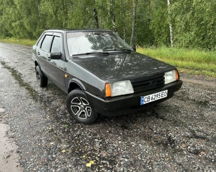 Черный ВАЗ 21099, объемом двигателя 1.6 л и пробегом 160 тыс. км за 1650 $, фото 6 на Automoto.ua