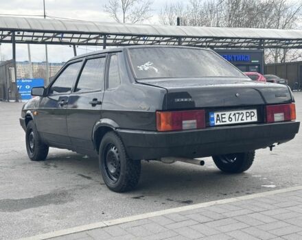 Черный ВАЗ 21099, объемом двигателя 1.6 л и пробегом 2 тыс. км за 2050 $, фото 4 на Automoto.ua