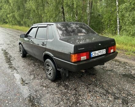 Черный ВАЗ 21099, объемом двигателя 1.6 л и пробегом 160 тыс. км за 1650 $, фото 4 на Automoto.ua