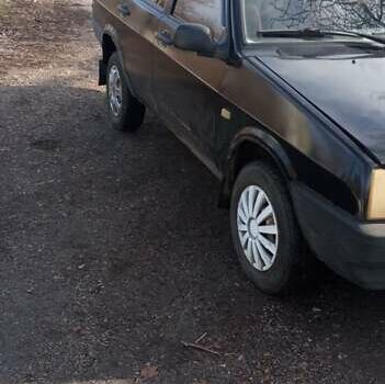 Черный ВАЗ 21099, объемом двигателя 1.6 л и пробегом 358 тыс. км за 1800 $, фото 3 на Automoto.ua